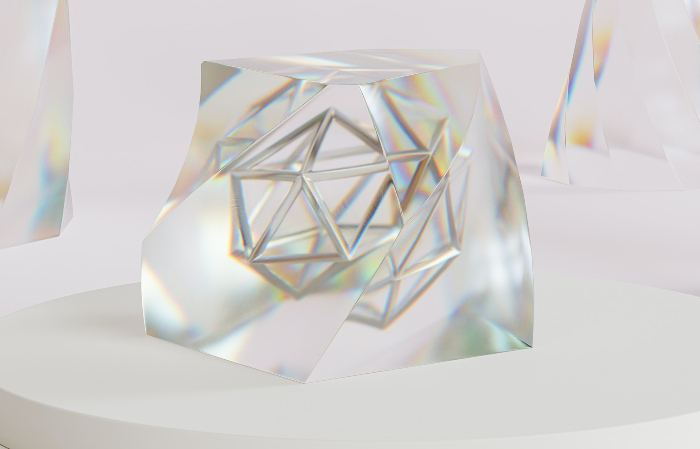 Crystal for showcase. Liam Hennessy, Digital Strategist